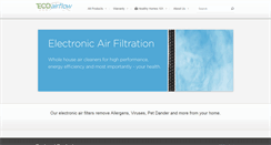 Desktop Screenshot of ecoairflow.com